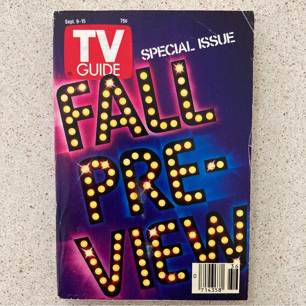Chris Lemmon Tom Wopat Signed TV Guide Fall Preview 1989 No Label Massachusetts